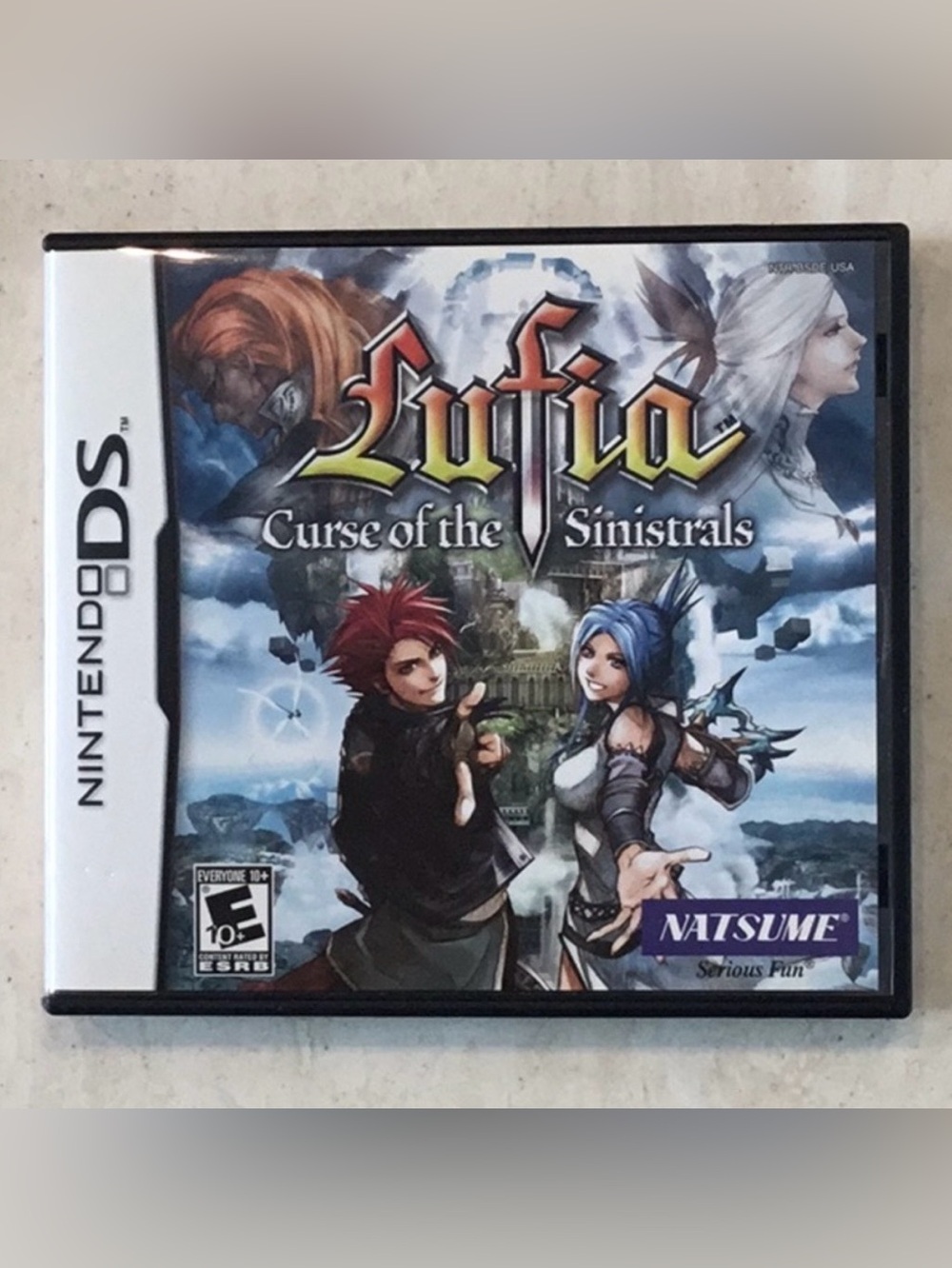 Lufia Curse Of The Sinistrals Nintendo DS GameTested Working